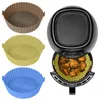 Silicone Air Fryer Pot Bandeja de vaporizador de vapor não