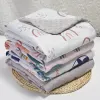Camisas Baby Blanket Super Minky com backing pontilhado de dupla camada, Rainbow fofo impresso de 30 x 40 polegadas, recebendo cobertores