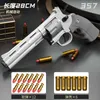 Gunspeelgoed Continu Fireing ZP5 357 Revolver Launcher Pistol Soft Dart Bullet Toy Gun CS Outdoor Game Weapon For Kids Adultl2404