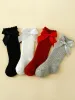 Leggings 4pairs Babymeisjes Bow Decor Antimosquito Socks