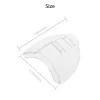 Frame 1/2PCS 4 Holes 1Pairs Splash Proof Safety Eye Glasses Side Clear Flexible Slip On Protective Shield Fits All Size Eyeglasses