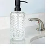 Liquid Soap Dispenser Glass Lotion Bottles Stainless Steel Pump Emulsion Bottle Bathroom Accessories Shampoo Shower Gel