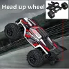 Cars WlToys RC Cars 2.4G 390 Moter Sight Prędkość wyścigów z LED 4WD DIRF Control Offroad 4x4 Toys dla dorosłych i dzieci