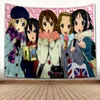 Anime Wall Hanging Wandteppich Japan Kawaii K-on Home Party Dekorativ