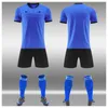 Os fãs tops tees adultos homens árbitros profissionais camisa de futebol definido uniforme de futebol de manga curta camisa de juiz três bolsos Novo chegada y240423