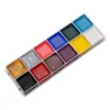 Body Paint Face Body Paint Painting Palette Cosmetic Paint Palette Face Paint Pigment for Halloween Makeup Christmas Fancy Dress d240424