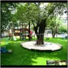 Fête Gardenartificial Festive Supplies Home Verterie Landscape Turf Lawn Fake Grass Indoor Outdoor Golf vert L74D Fleurs décoratives Wrea