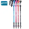 Sticks Pioneer 2pcs in lega di alluminio ultraleggero anti -shock bastone da passeggio per esterni per escursionismo da campeggio da campeggio da sci.