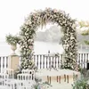 PVC Wedding Arch Arch Flower Stand Balon Wsparcie na zewnątrz trawnikowe zapasy na imprezę Baby Shower Birthday Trail 240419