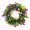 Fiori decorativi ghirlanda artificiale ghirlanda selvatico colorato primavera estate floreale ghirlanda da parete porte