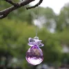 Dekoratif figürinler 1pcs chakra kristal suncatcher feng shui top prizmaları kolye asılı kristaller ev düğün dekorasyon