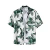 Chemises décontractées pour hommes Summer Men Street Daily Shirt Hawaiian Floral Imprime