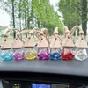 Huiles essentielles Diffusers Diamond Car par bouteille Pendant Pendante Huile Diffuseur Verre