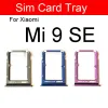 Kablolar Sim Kart Tepsisi Yuva Tutucu Xiaomi Mi 9 Lite Mi 9se Mi 9T Pro 9 Pro 9 Pro 5G Micro SD Okuyucu SIM KART SCOKET ADAPTER Onarım Parçaları