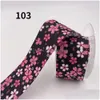 Grosgrain Yards/roll Wrap Gift 50 Ribbons Handmade Diy Hair Bow Material Birthday Party Decoration 20 Patterns Drop Delivery Home Ga Dhs2k