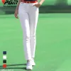 Broek pgm vrouwen lente casual golfbroeken slanke fit golfbroek dames hoge taille broek herfst snel droge ademende sportbroek xsxl