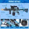 Gun Toys M416 Electric Burst Water Bomb Toy Gun For Boys and Girls Outdoor Crystal Bomb Toy Gun Childrens Toy Giftl2404