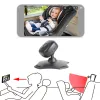 Monitora Wi -Fi Baby Car Monitor Câmera de monitor sem fio para o bebê traseiro de bebê 360 ° Rotação Visão noturna Câmera de espelho de carro movido a usina USB