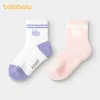 Calcetines Balabala Home 2023 Unisex Boy Girl Socks Spring Autumn Autumn Standy Sports Style Jacquard Simple Socks Dos pares