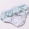 Badebekleidung neuer Stil Badeanzug 2pcs Mädchen Kleidung Set Summer Kids Anzug Baby Girl Bikini Set Kostüm Blumenuit 18t Kleinkind