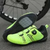 Schoeisel 2023 Nieuwe kleurrijke schoenen met vergrendelingsschoenen fietsen schoenen Road Riding Shoes Men Cleat Road Dirt Bike Sneakers