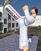 En gros de 3 m gonflable Taekwondo Guy Karaté gonflable Modèle gonflable Karat Boy / Degré / Strip pour la formation et la publicité