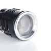 Mini LED Tactical Torch, regulowana latarka do ręki ostrości do biwakowania jazdy na rowerze do spacerów itp.