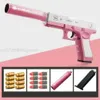 Toys Softs Bullets jouet mousse de pistolet Blaster avec Eva Darts tirant des jeux d'éducation jouet pour 678914+ kids boys giftsl2404