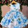 Sets 410 Years Kids Dress for Girls Wedding Tulle Lace Girl Dress Elegant Princess Party Pageant Formal Gown for Teen Children Dress