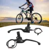 Accessories Mechanical Bike Brake Levers Aluminum Black Electric Bicycle Part With Parking Button High Performance High Quality