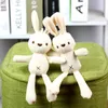 Maïs lapin en peluche jouet lapin de lapin petit réseau de maïs vache de lapin pendant sac accessoires