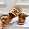 Sandales de glissières plates de qualité supérieure
