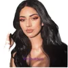 Low price women wigs hair online store New Womens Large Wave Mid Split Long Curled Hair Cap Wig