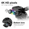 Drones E88 Pro Drone 4k Profesional HD 4k Rc Airplane DualCamera WideAngle Head Remote Quadcopter Airplane Toy Helicopter