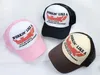 Vintage Sicko Trucker Chapeur pour femmes hommes 3D Lettre d'impression Cap de baseball Y2K Style Hip Hop Caps Gorras 240424