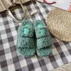 Designer Flop Flip Teddy Bear Fuzzy Tazz Slipper Woman Shoe Luxury Slide Black Print Rubber Sole Sandaler Fluffy Winter Plush Furry Sandal Home Flat Hell Shoes