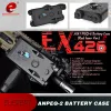 Element światła Airsoft Tactical Latarka A PEQ2 Red Laser Battery Case Pudełka Nofunkcja anpeq2 Airsoft Box Broń Light EX426