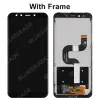 Ekranlar 5.99 "Xiaomi Mi A2 LCD için Ekran Ekran Xiaomi 6x LCD Ekran Ekran Değiştirme Parçaları için Dokunmatik Ekran Sayısallaştırıcısı