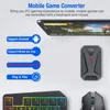 Controladores de jogo Mixl Mobile Keyboard and Mouse Converter para Android Wired Connected Suport Media TEK Program