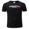 Camicie da uomo maglietta Abarth logo tee camicia cotone marca maschio top top boys maglietta di moda estate nuovo unisex oneck Teeshirt