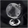 Сборная вечеринка Clear Crystal Fanous Globe с Sier/Gold Base Good For Favors Great Gift to Guest Drop Home Garde dhhxl s