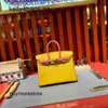 Women Designer Epsom Leather Handbag 7A Genuine Leather Color Block 25cm custom made luxury split color line threUJM4