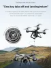 Drönare Lenovo JC801 UAV 360 ° Intelligent hinder Undvikande Drone med 4K Professional Dual Camera Quadcopter RC Distance 5000m flygplan