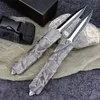 Small mini A07 Blade 440C Sharp and high-end Blade Action Tactical Folding Pocket Fixed Blade Knife Hunting EDC Survival Tool Knives fishing tool 3200 UT85 A07