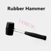 Tools TOOPRE Bicycle Black Rubber Hammer 26mm Iamok Bike Parts 257g Headset Bottom Bracket Tool