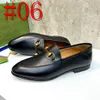 Bästa kvalitet Lyxvarumärke Men Oxford Shoes Slip On Pointed Toe Blue Casual Designer Dress Man Shoe Flowers Print äkta läderskor för män Storlek 4-12