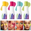 Body Paint Face Body Painting Stick Halloween Waterproof Purple Pink Green Black White Paint Cream Washable Painting Pen Party Art Makeup d240424