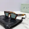 Mode Sonnenbrille Designer von Marke White Top für Frau und Männer kleine Rahmen Schildpause Schildhäute Sonnenbrille UV400 Fahrbrille mit Originalschachtel