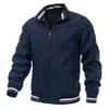 Erkek Ceketler Erkek Ceket İlkbahar/Yaz Yeni Ceket Katı Giyim Rahat Giyim Rüzgar Geçirmez Ceket Erkek Pilot Ceket Artı Boyut 6xll2404