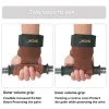 Gloves SKDK Grips Cowhide Weight Lifting Gloves Gym Fitness Grip Pads Wrist Wraps Support Crossfit Deadlifts Training Gloves